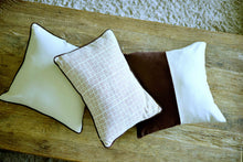 Load image into Gallery viewer, Split Chocolate Brown Cushion Cover
