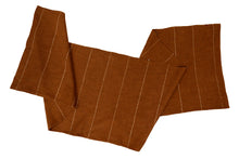 Load image into Gallery viewer, The Terracotta Harbour – Handwoven Cotton Bed Runner

